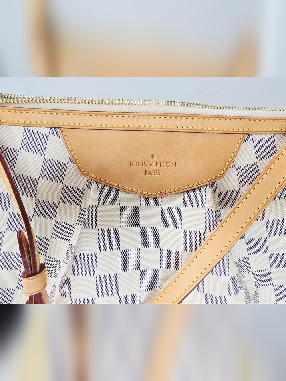 Louis Vuitton Damier Azur Siracusa PM Crossbody - Picture 2 of 14